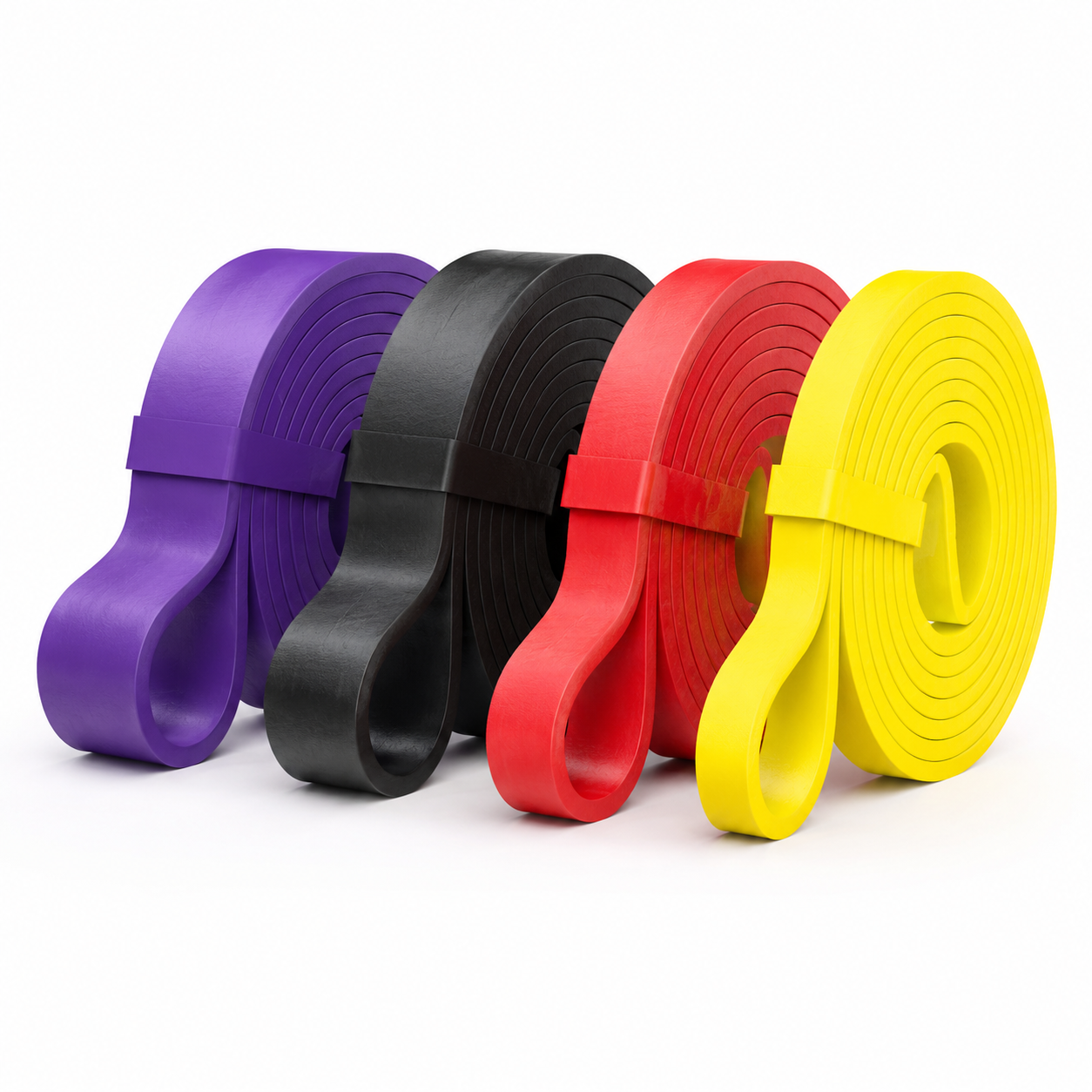 סט 4 גומיות התנגדות Power Bands – עד 95 ק״ג